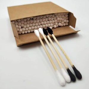 Zero Waste Co - Zero Waste bamboo stick cotton buds/swab/q-tip for cleaning/make up